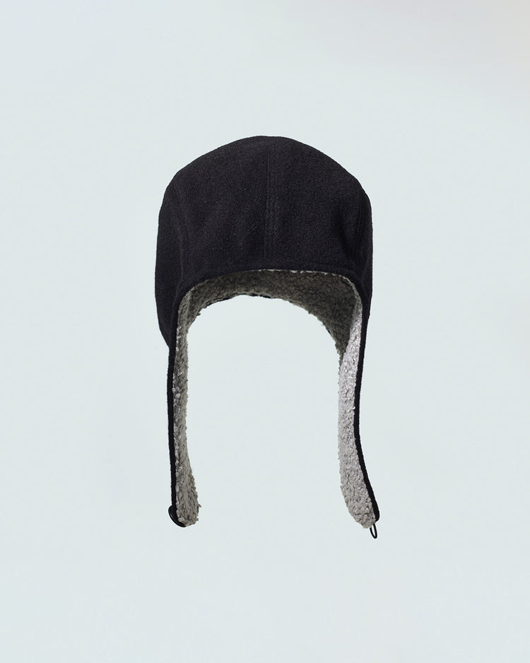【新品未使用・デッドストック】 ミサハラダ ラビットファーアシンメトリーキャップ SADIE | アシンメトリーキャップ | misaharada（ミサハラダ
