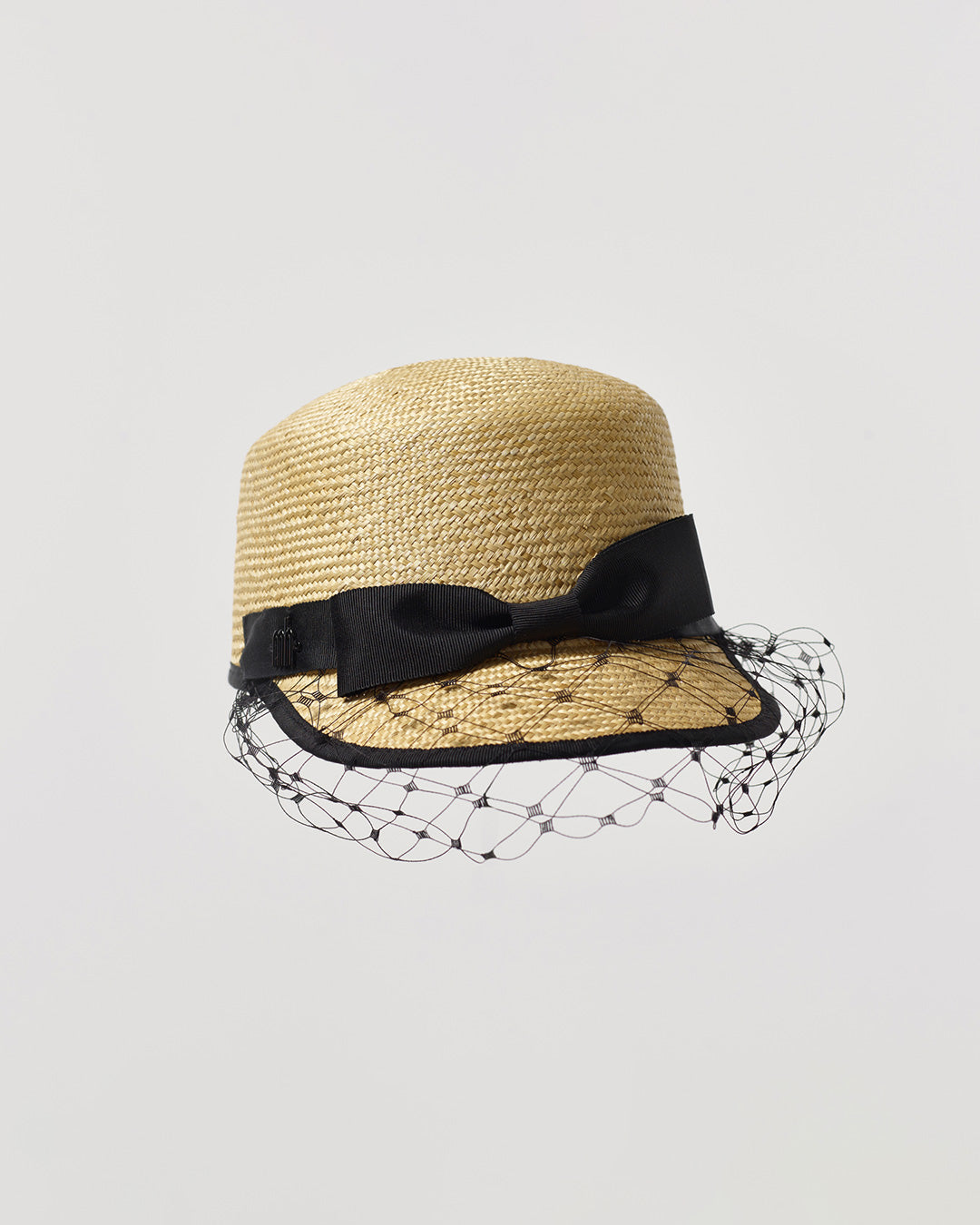 MISA HARADA ミサハラダ スカーフリボン パナマ帽 ハット
